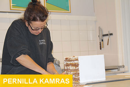 Pernilla Kamras Sveriges första tårtdesigner